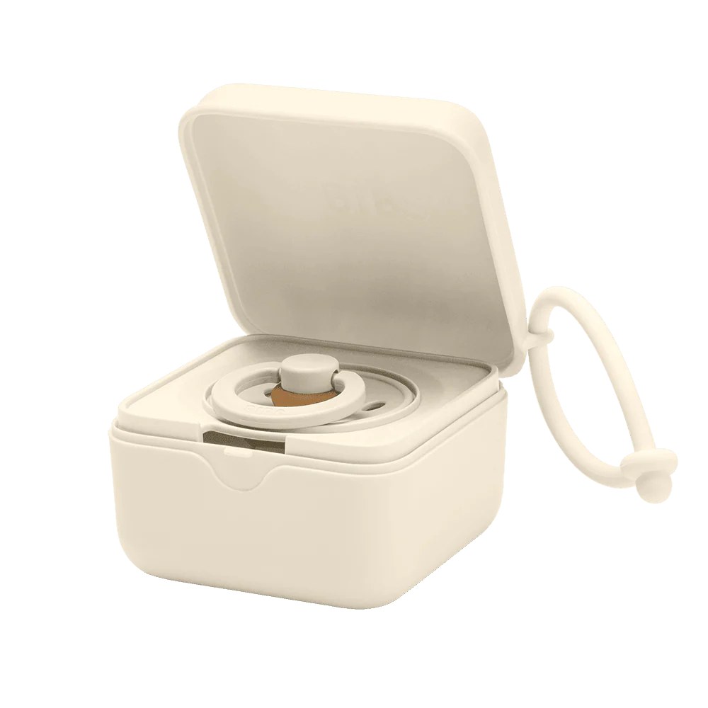 Knupīšu kaste Pacifier Box - Ivory, BIBS