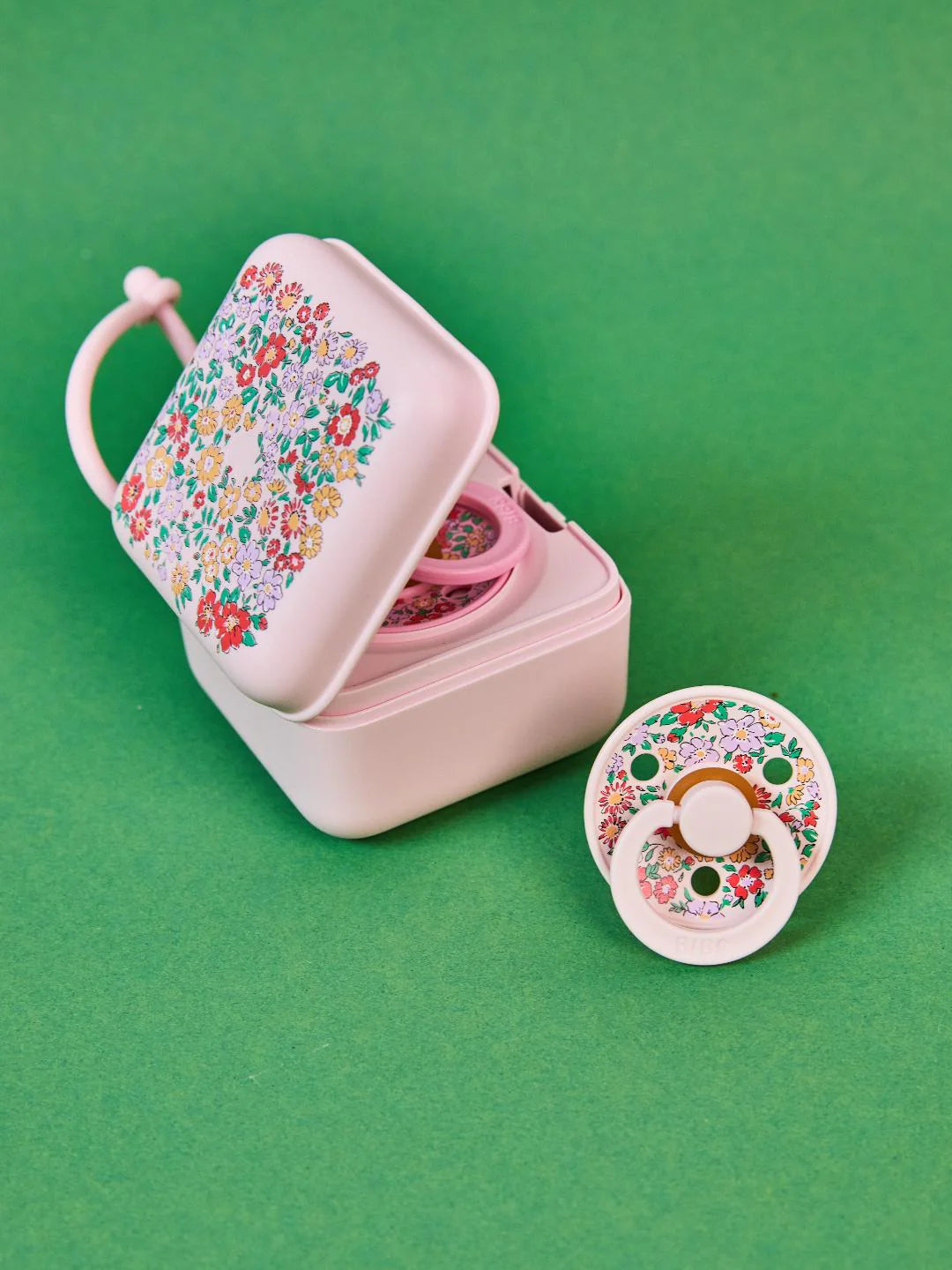 Knupīšu kaste Pacifier Box - Liberty Oscar Meadow Blossom, BIBS