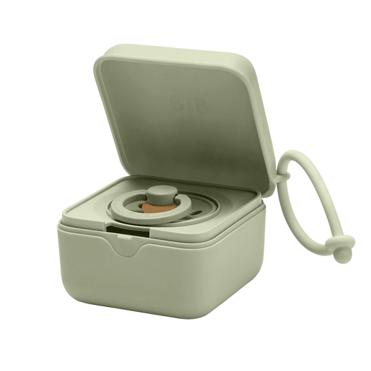 Knupīšu kaste Pacifier Box - Sage, BIBS