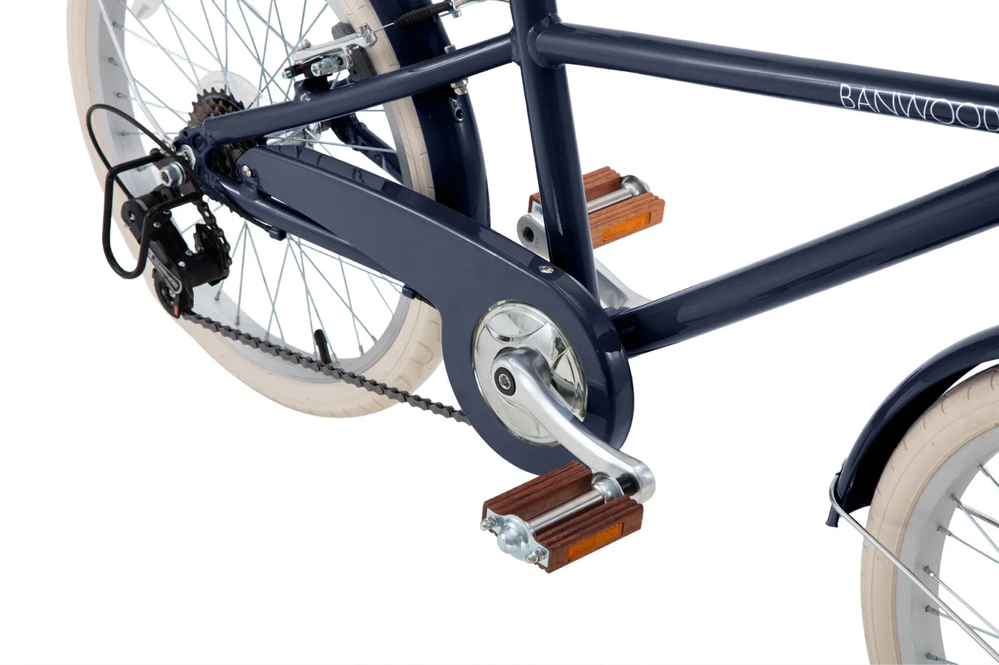Bērnu divritenis 20 collas, Classic Bike Vintage Navy, Banwood, BW-CL20-NAVY