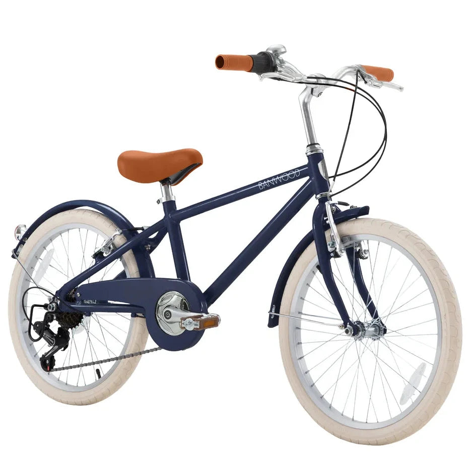 Bērnu divritenis 20 collas, Classic Bike Vintage Navy, Banwood, BW-CL20-NAVY