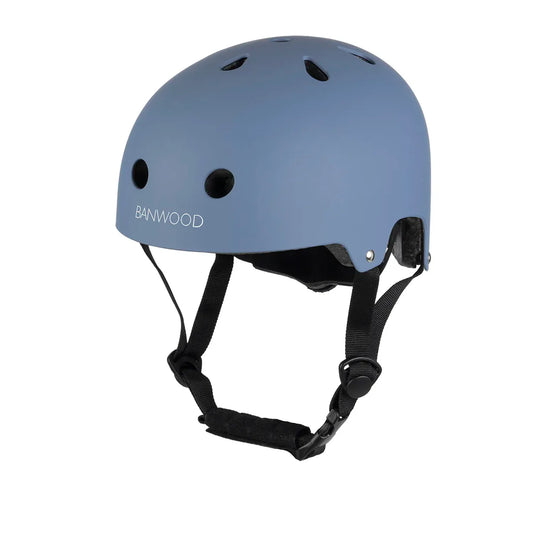 Bērnu drošības ķivere, Classic Helmet, Matte blue, Banwood