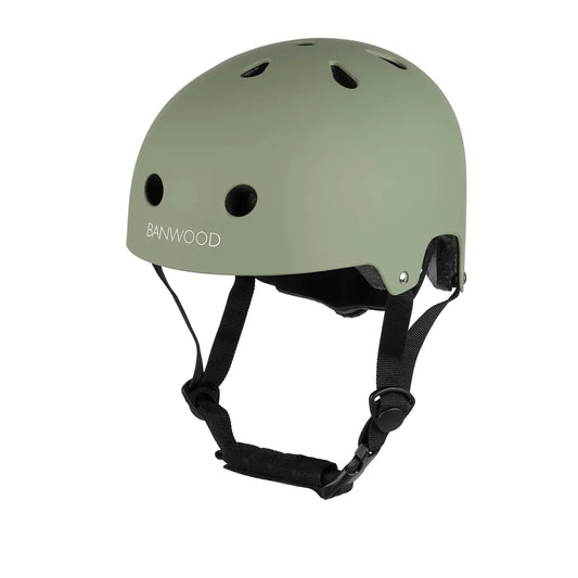 Bērnu drošības ķivere, Classic Helmet, Matte Forest, Banwood