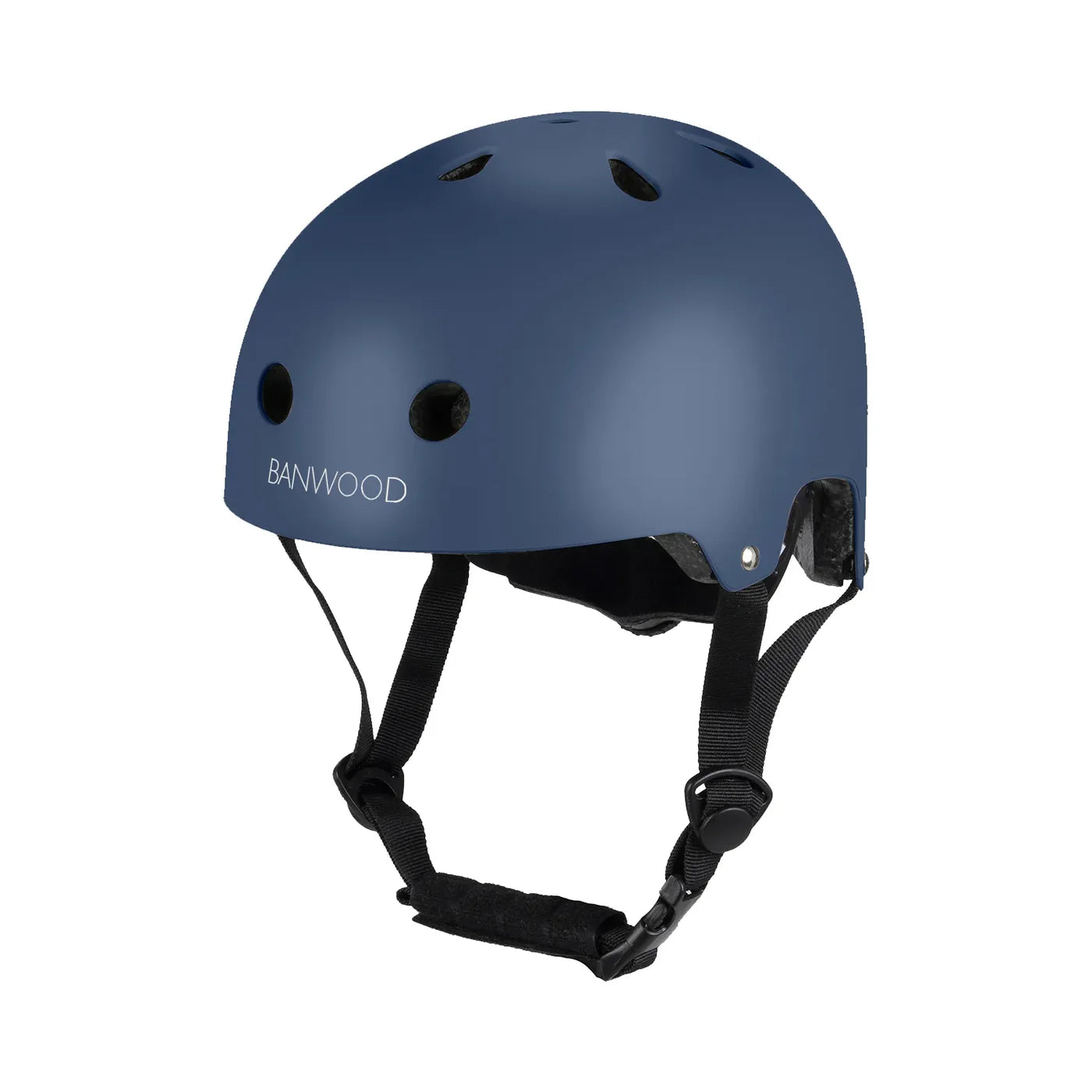 Bērnu drošības ķivere, Classic Helmet, Matte Navy, Banwood (50-54cm), BW-HELMET-NAVY