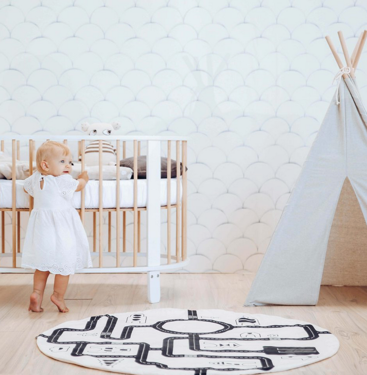 Rotaļu paklājs bērniem Little Village, Baby Play Mat, Ooh Noo