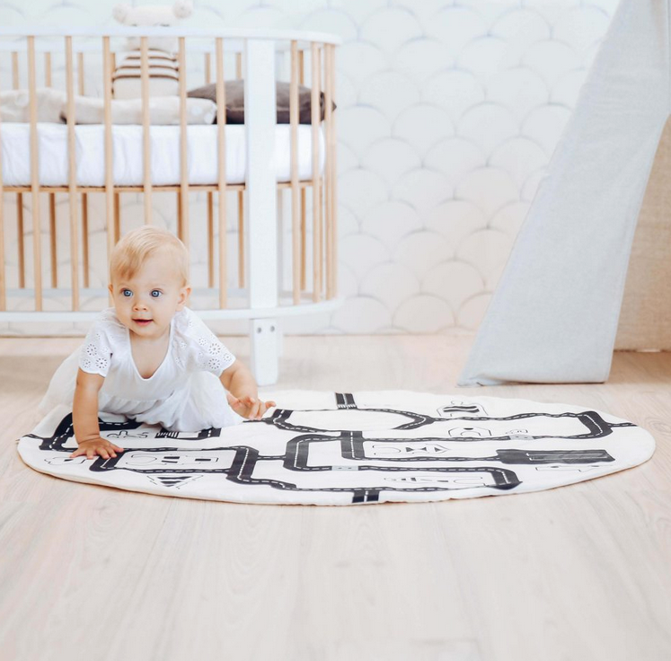 Rotaļu paklājs bērniem Little Village, Baby Play Mat, Ooh Noo