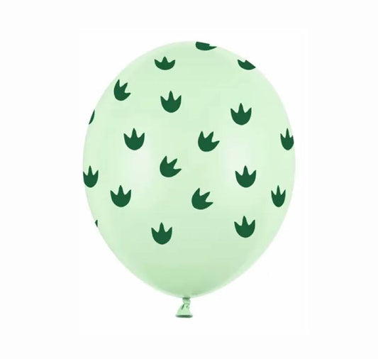 Balons - Dinozaura nospiedumi, Dinosuar light green Balloon, 30cm