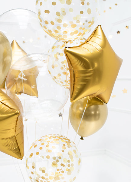 Balons Orbz Balloon, Clear, caurspīdīgs, 40cm