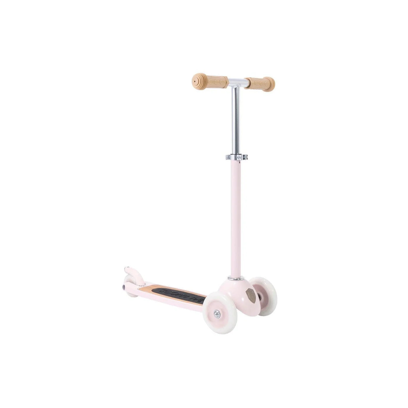 Skrejritenis bērniem rozā krāsā, 3-wheel Scooter, pink, Banwood