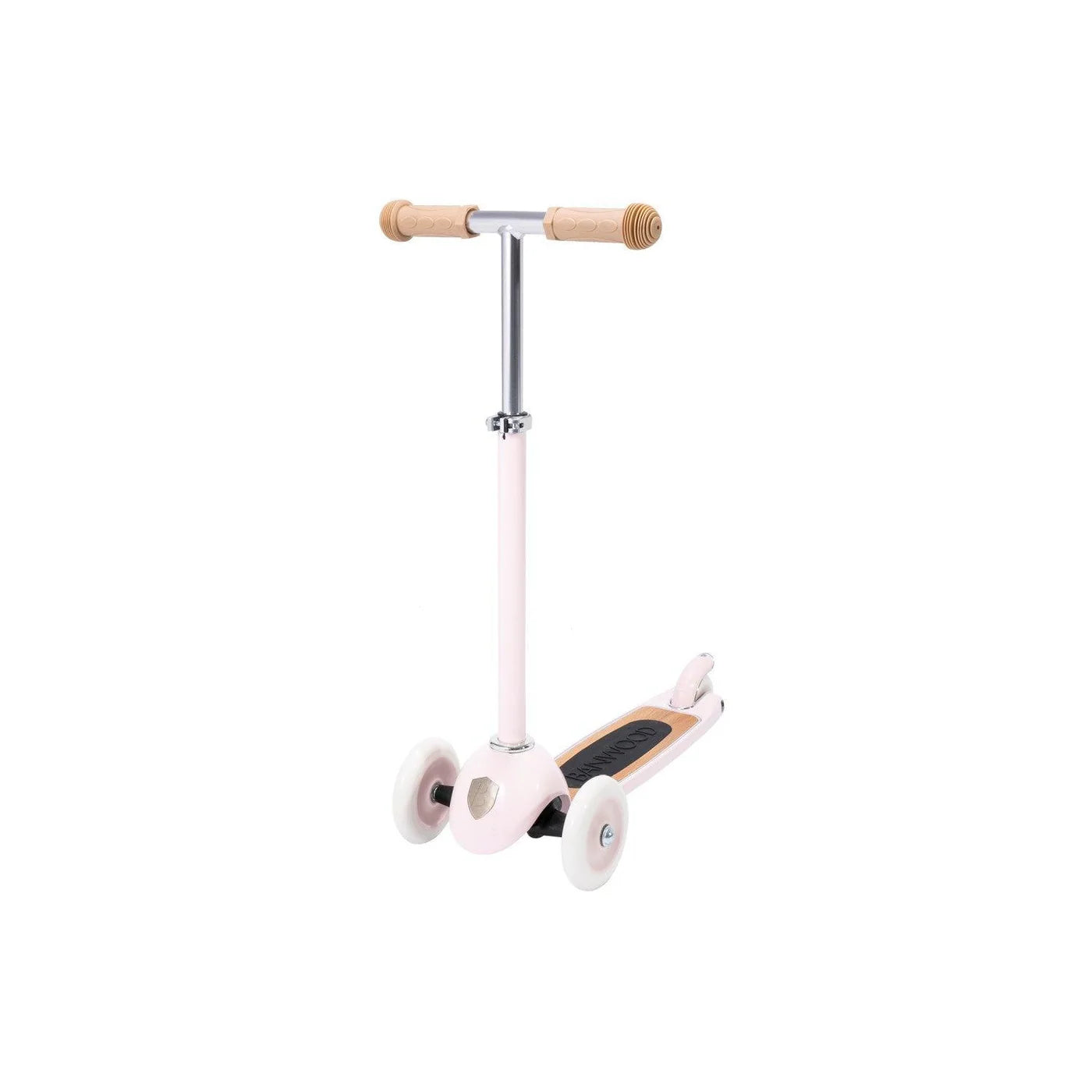 Skrejritenis bērniem rozā krāsā, 3-wheel Scooter, pink, Banwood
