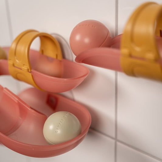 Bumbu trasīte vannai, rozā, Little Dutch Bathtub Ball track Pink, 2010455