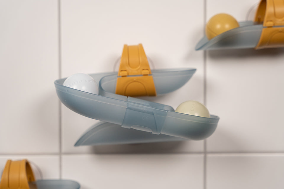 Bumbu trasīte vannai, zila, Little Dutch Bathtub Ball track Blue, 2010454