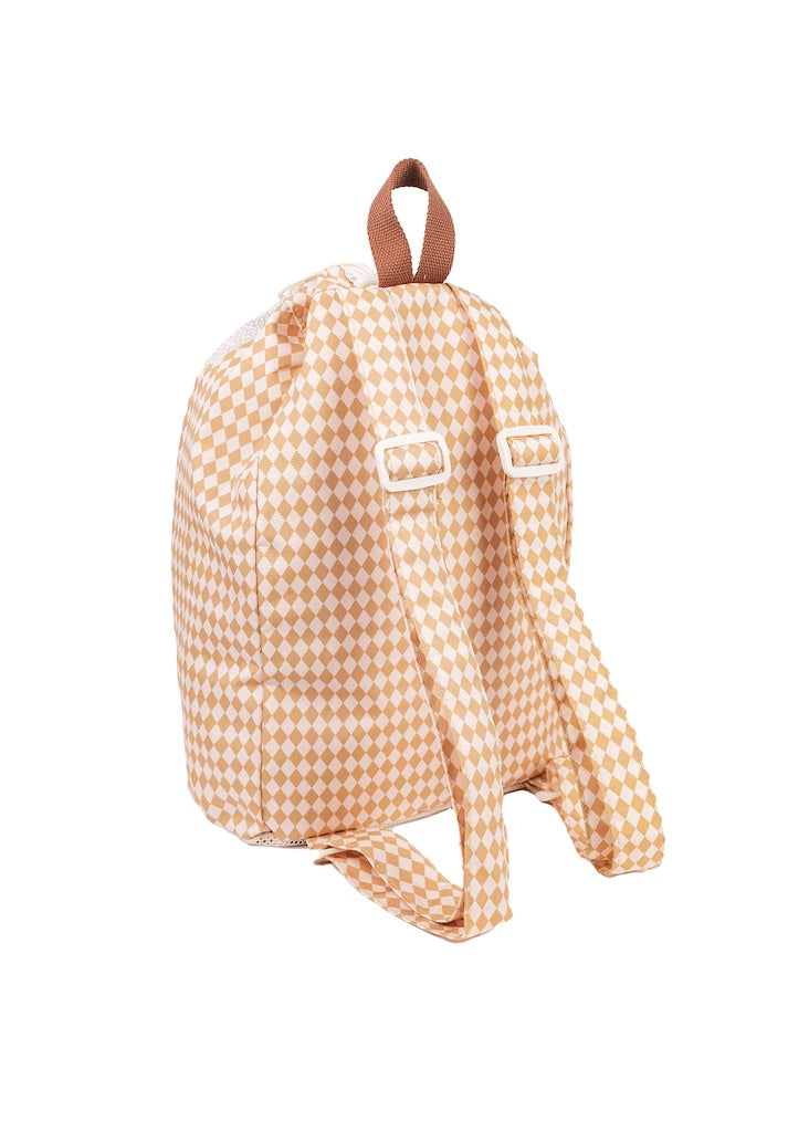 Beach Net Backpack, Speckled Diamond, Mrs.Ertha