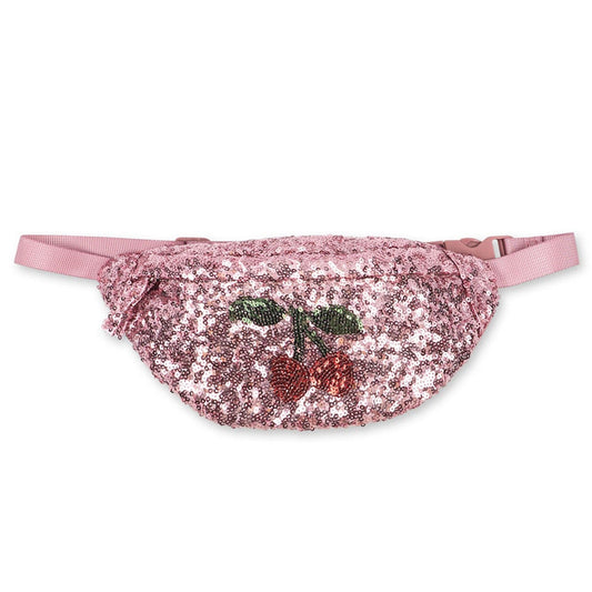Bērnu gurnu soma Sequin Bumbag Mellow Rose, Konges Slojd, KS102391-MELLOW-ROSE