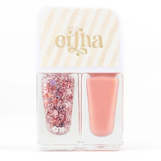 Bērnu nagu laka, Kids Nail Polish, Bubble Princess, 2 gab, Mrs.Ertha, ER1406-BUBBLEPRINCESS