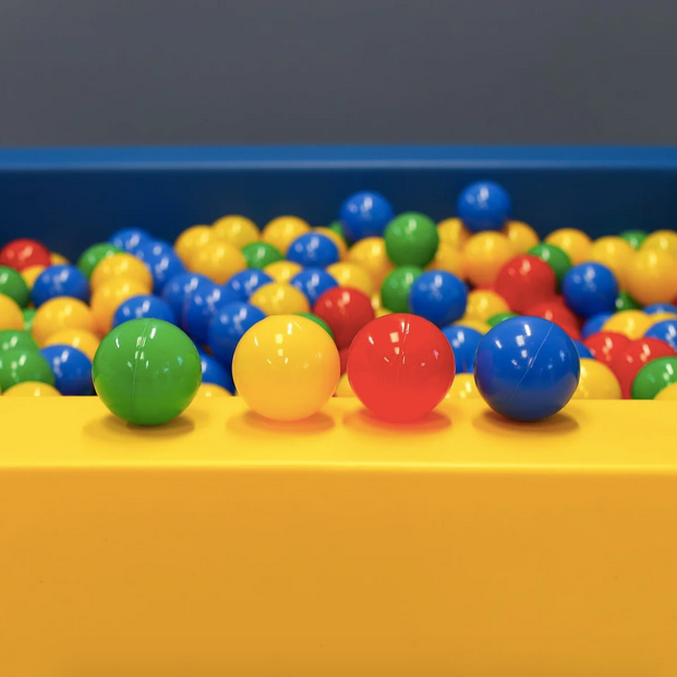 Bumbiņas bumbu baseinam, Ball Pit Balls, 500 gab, IGLU - Multicolor, krāsainas, SET_BALLS_7_500_2