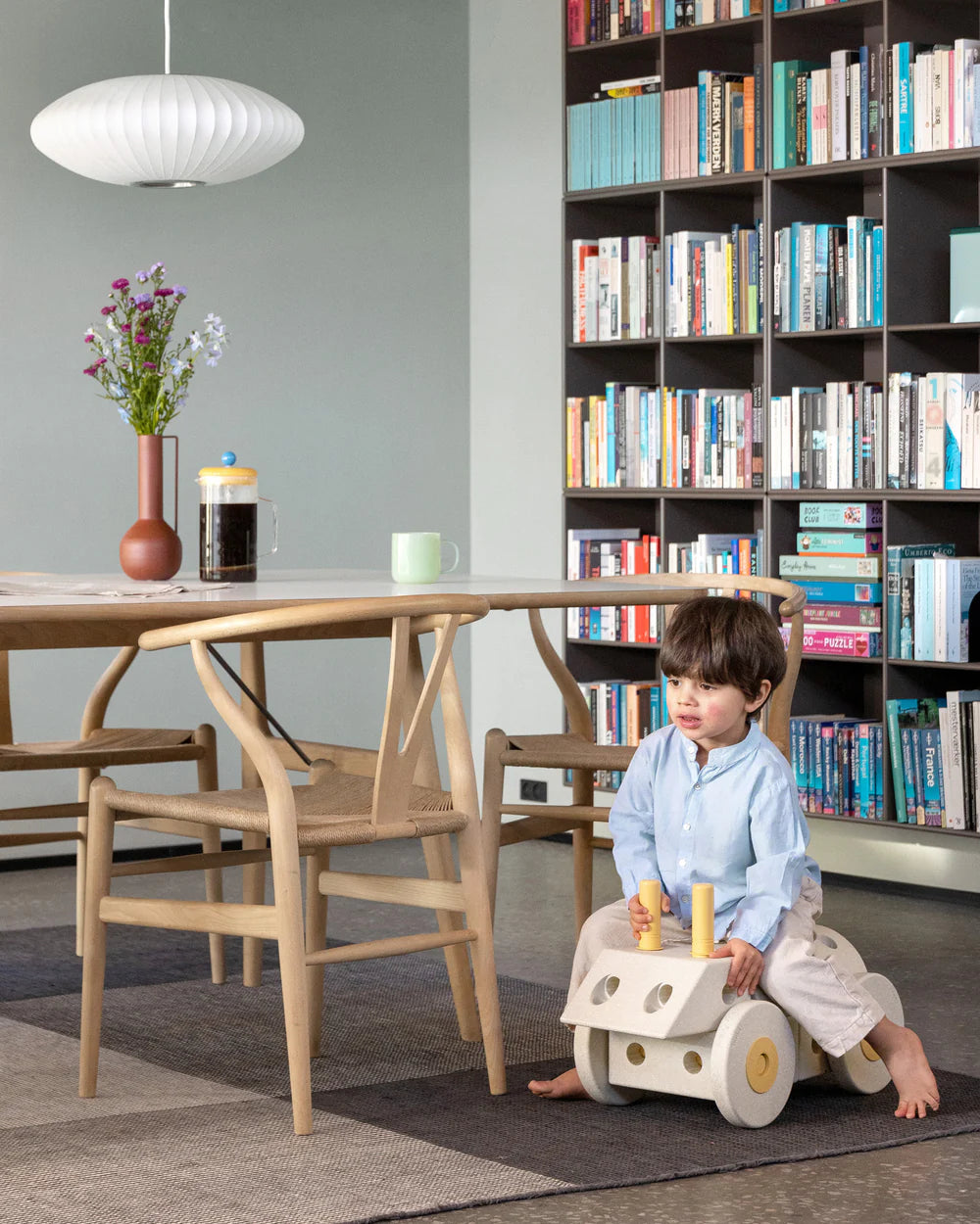 Būvēšanas bloki Dreamer Set, Building blocks, Sand Grey / Honey Yellow, MODU, M-SET-DRE-SG-HY