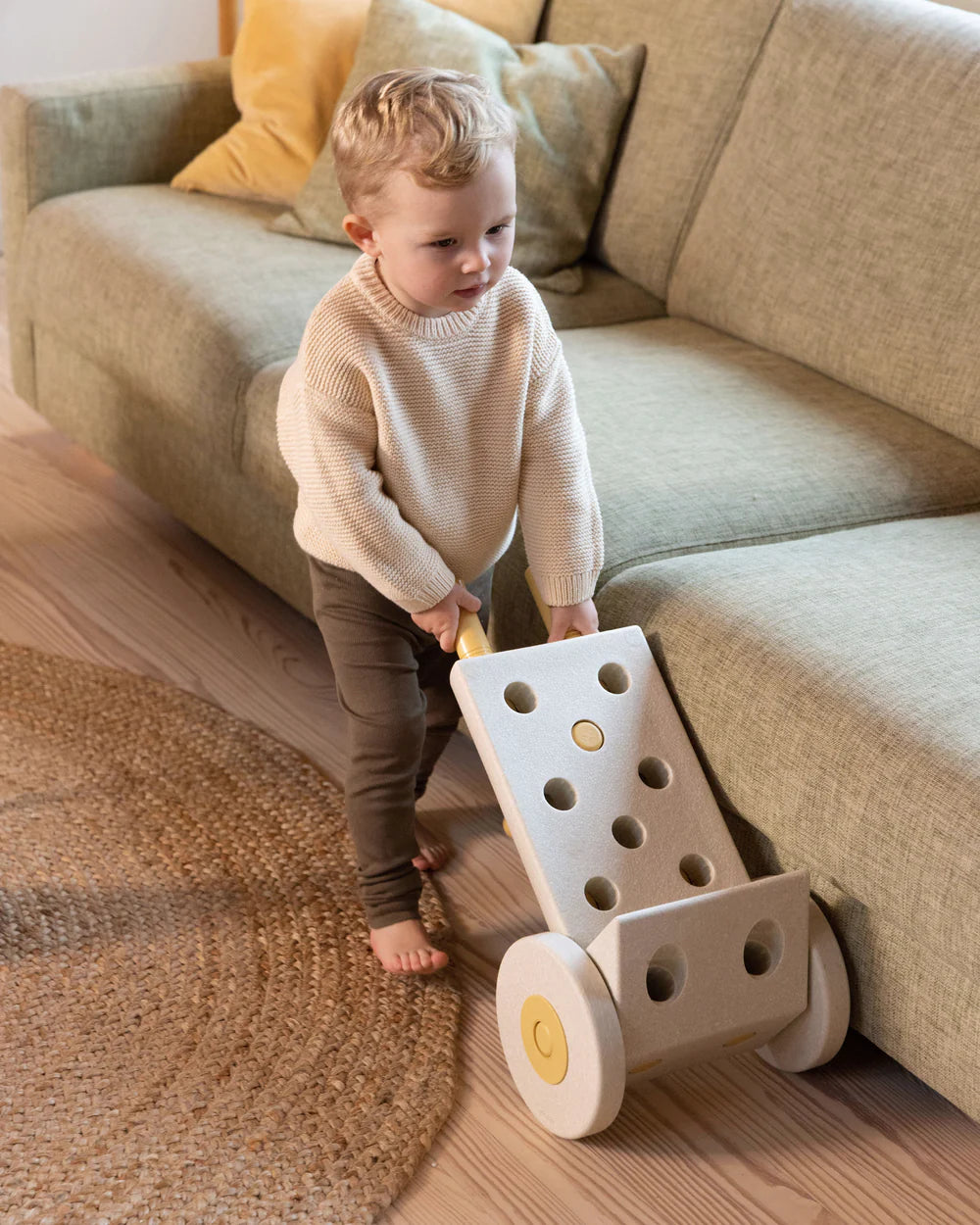 Būvēšanas bloki Dreamer Set, Building blocks, Sand Grey / Honey Yellow, MODU, M-SET-DRE-SG-HY