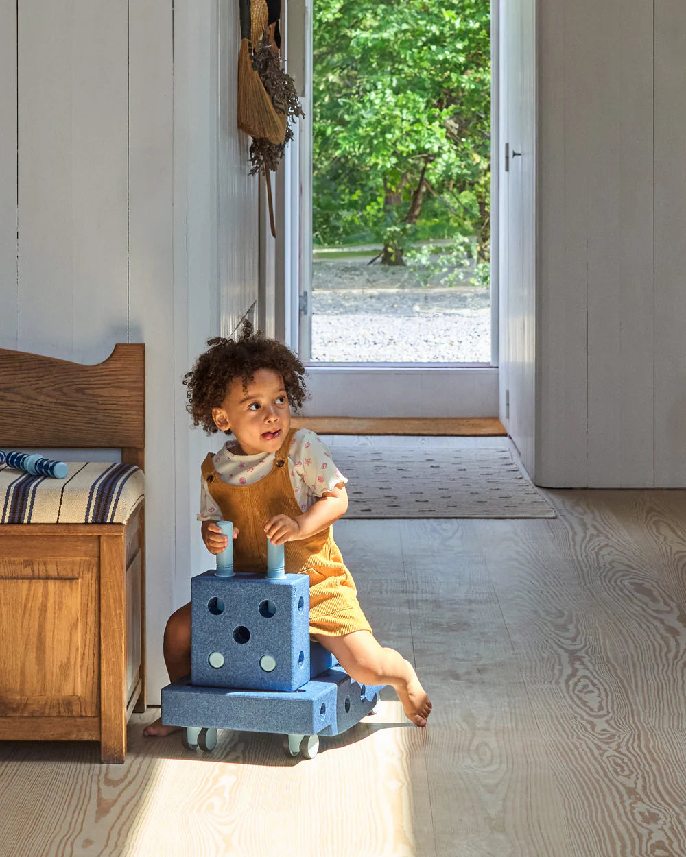 Būvēšanas bloki Curiosity Set, Building blocks, Deep Blue / Sky Blue, MODU, M-SET-CUR-DB-SB