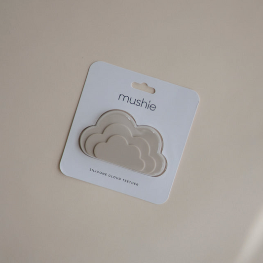Silikoninis kramtukas Debesėlis smėlio spalvos, Kramtukas Debesėlis, Mushie