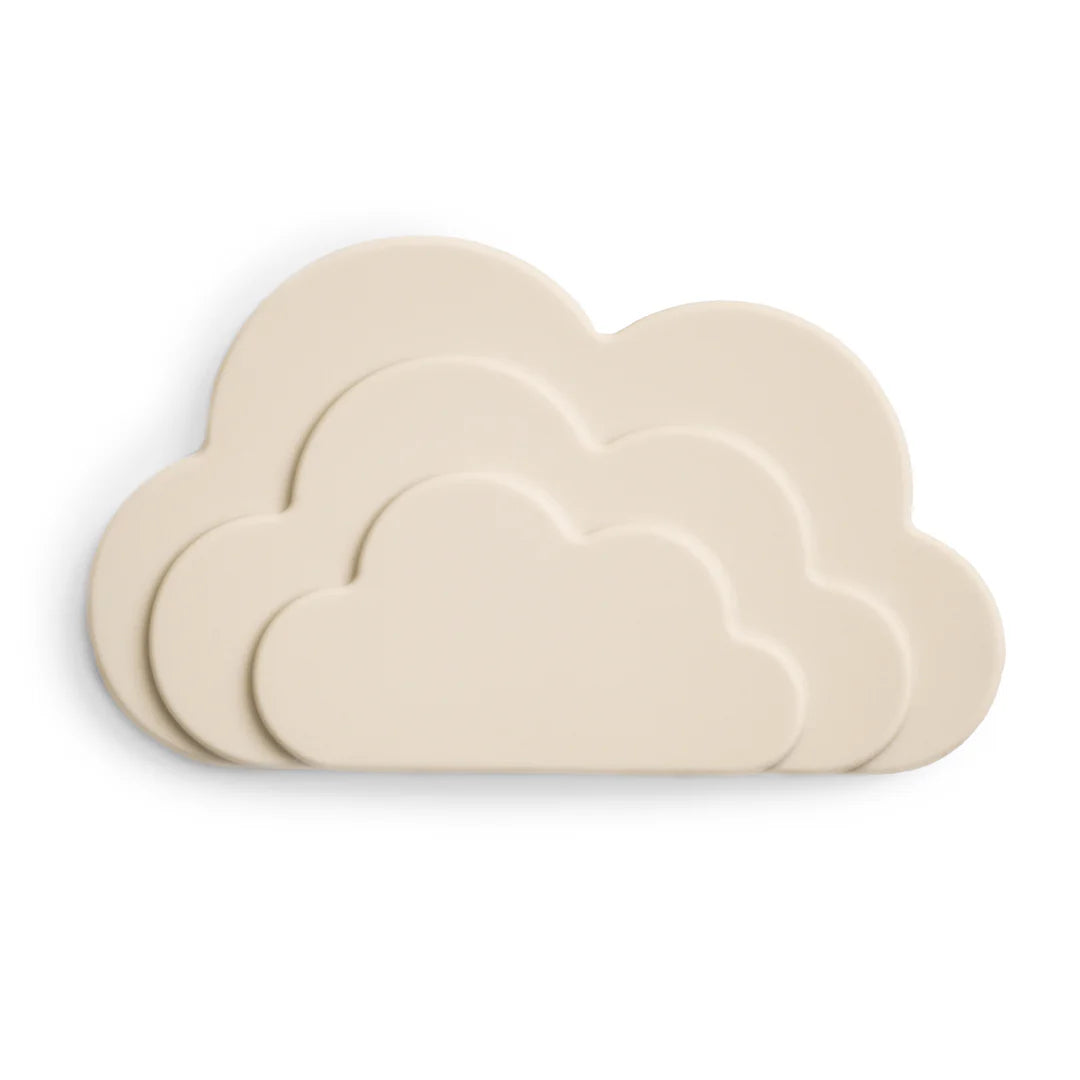 Silikona graužammanta Mākonītis bēšs, Teether Cloud, Mushie, 2560284