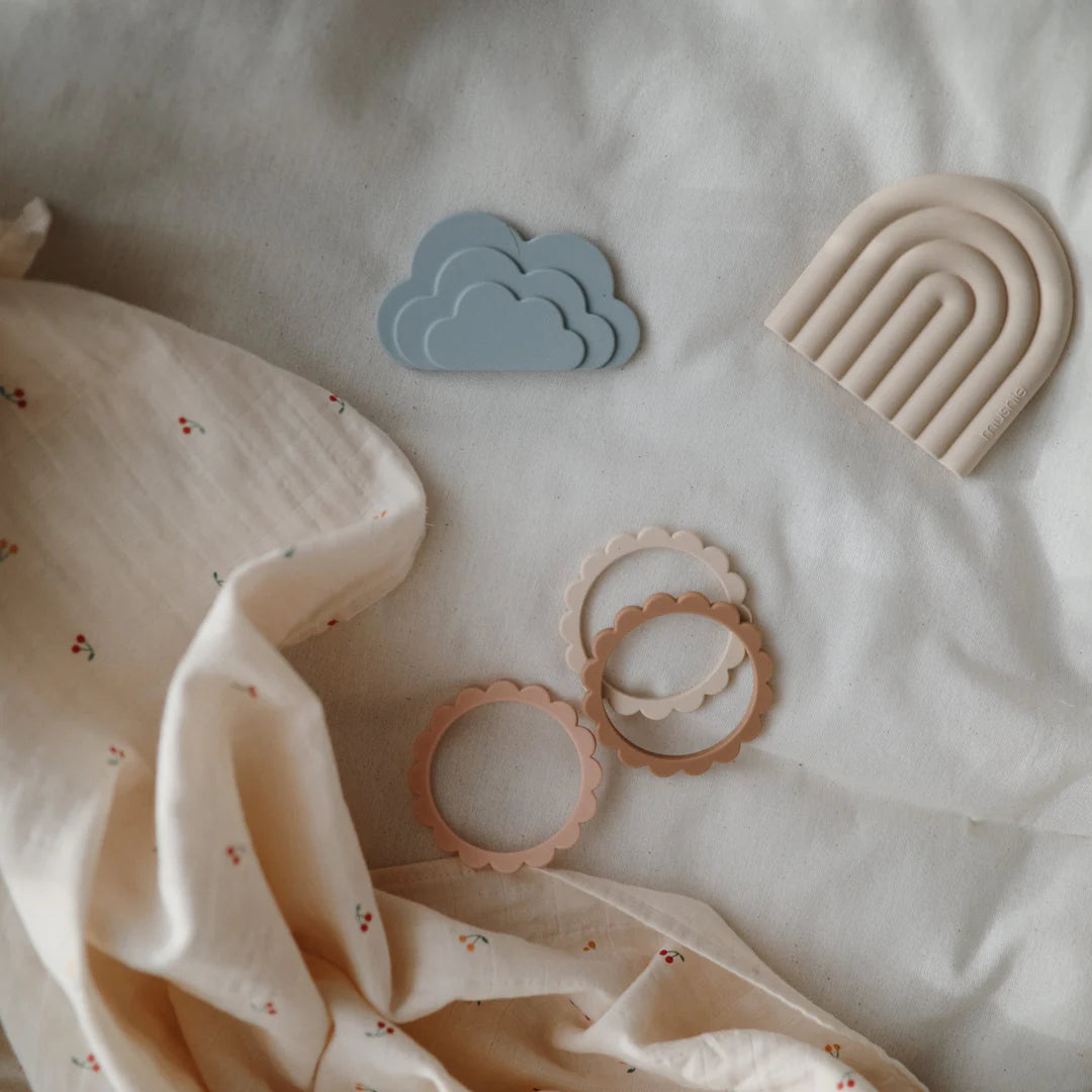 Silikona graužammanta Mākonītis, Teether Cloud, Mushie, 2560285