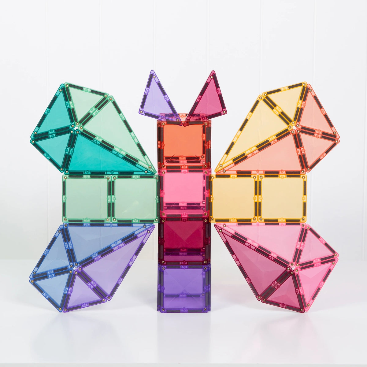 Connetix Magnētiskais konstruktors - Pastel Starter Pack, 56 gab, CT-P-00056-ST