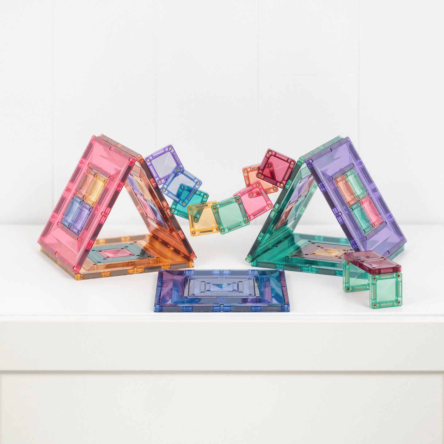 Magnētiskais konstruktors - Pastel Portal Pack, 48 gab, Connetix