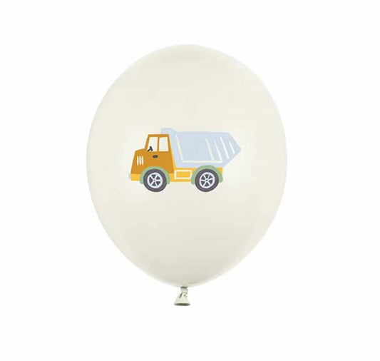 Balons Celtniecības auto - Construction vehicles, 30cm