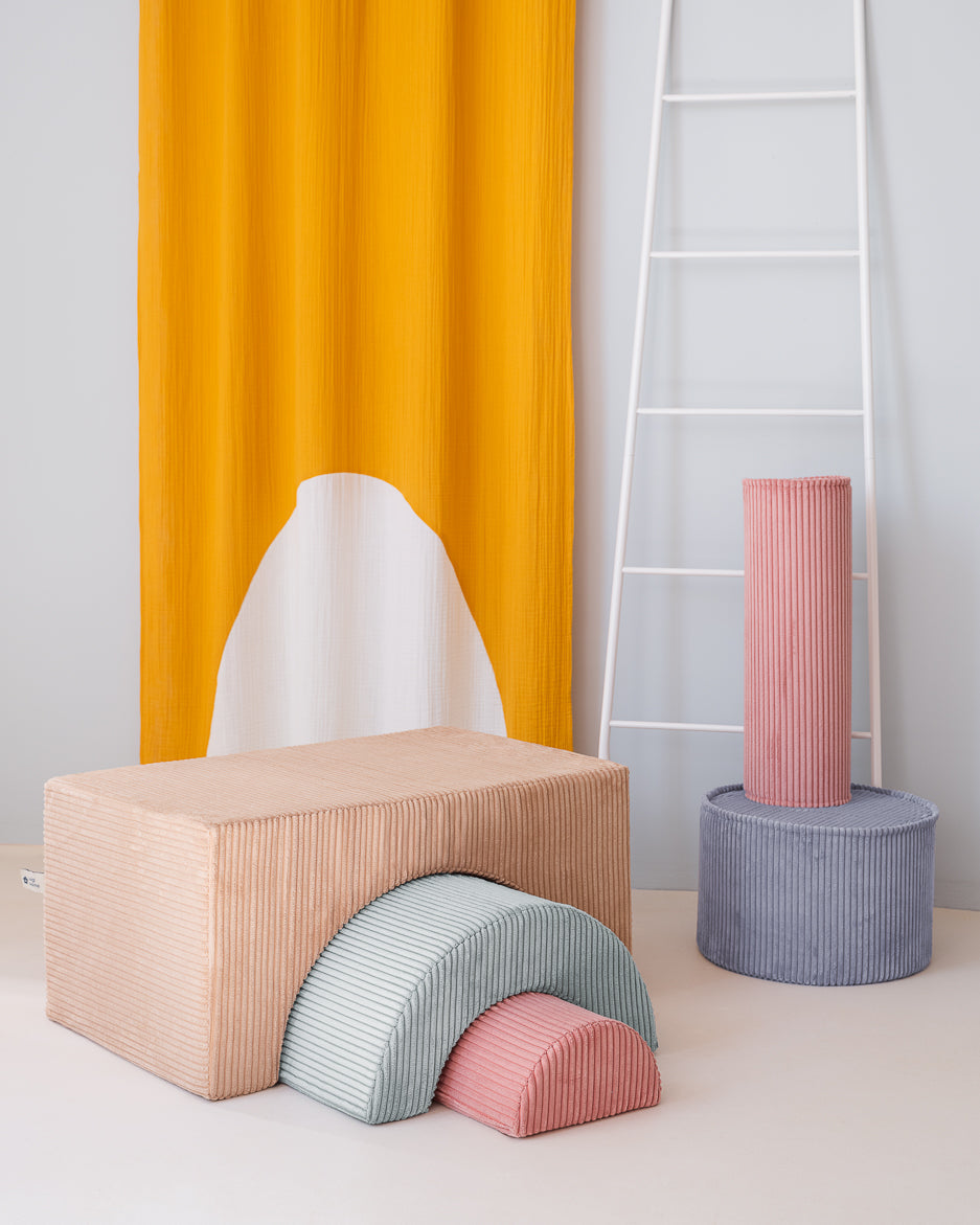 Minkšti žaidimų kaladėlės „Brown Sugar Rainbow Playset“, Wigiwama