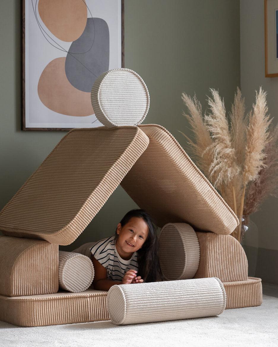 Modulinė vaikiška sofa „Brown Sugar Settee“, Wigiwama
