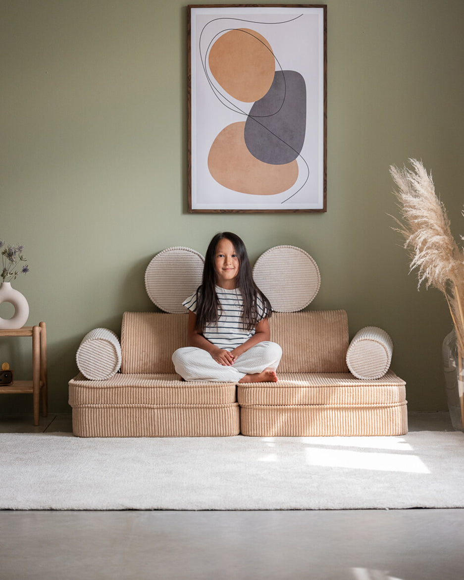 Modulinė vaikiška sofa „Brown Sugar Settee“, Wigiwama