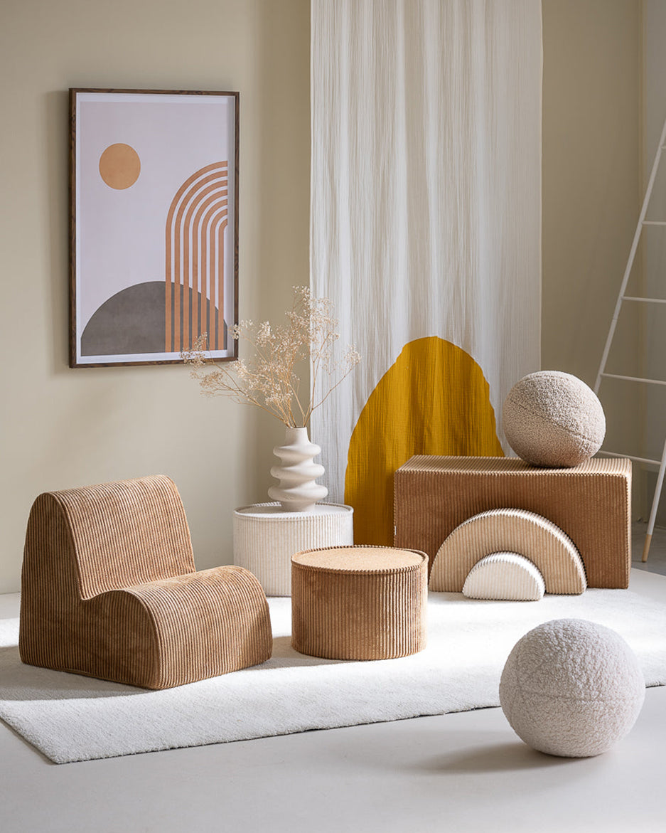 Mīkstie rotaļu kluči Toffee Rainbow Playset, Wigiwama