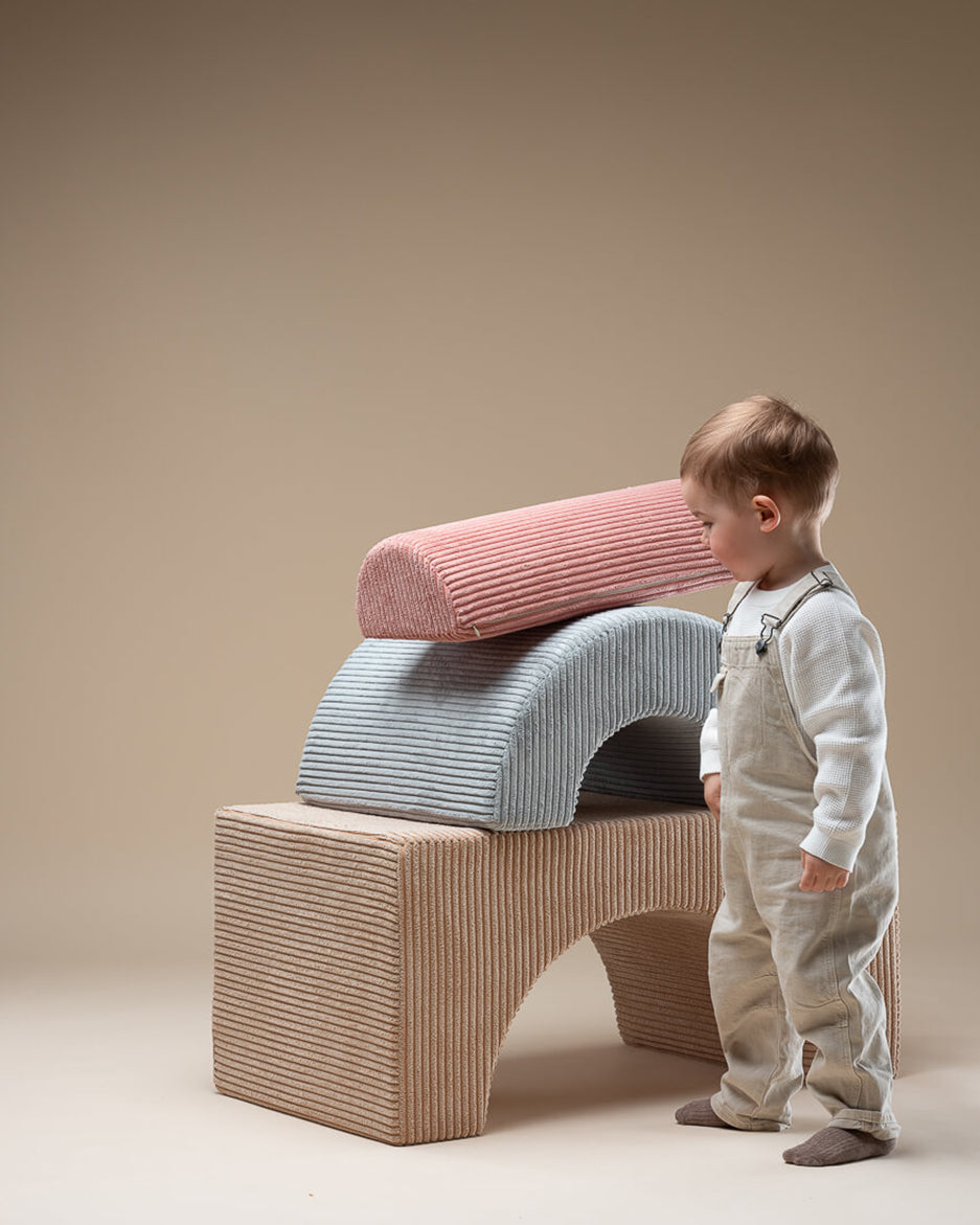 Minkšti žaidimų kaladėlės „Brown Sugar Rainbow Playset“, Wigiwama
