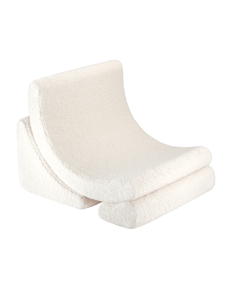 Poilsio kėdė „Cream White Moon Chair“, Wigiwama