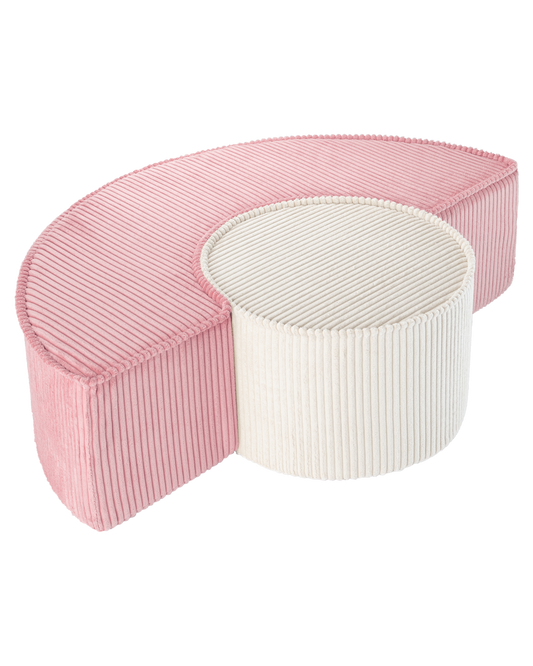 Pouf Pink Mousse pufų rinkinys, Wigiwama