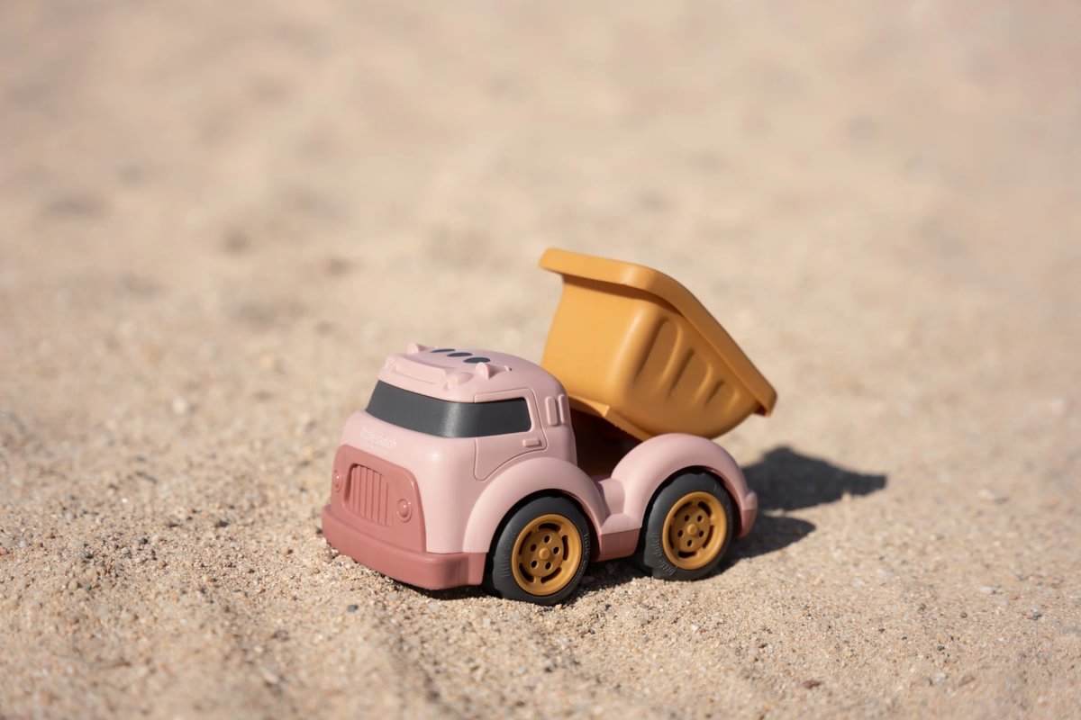Pludmales smilšu auto Ocean Dreams Pink, Dump Truck, Little Dutch, LD2014368