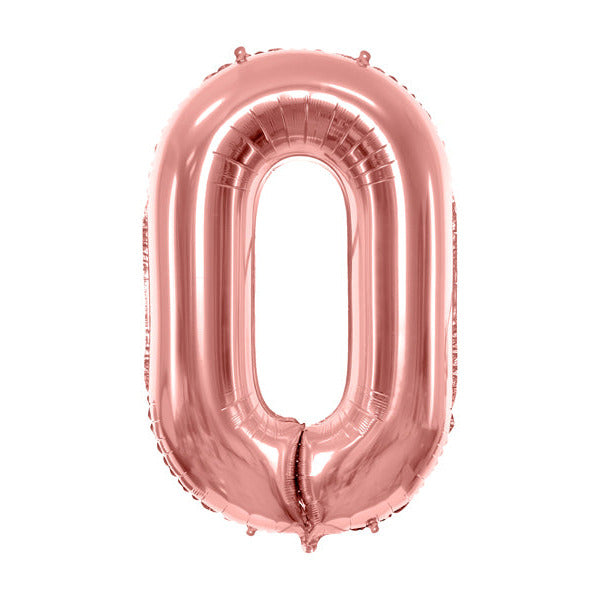 Liels balons cipars 0, rozā zelta, pildāms ar hēliju vai gaisu, 86cm
Artikuls: FB1M-0