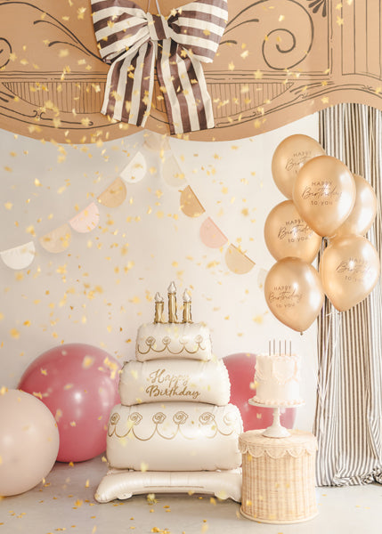 Folija balons Torte - brīvi stāvošs - pildāms ar gaisu, 70x100cm
Artikuls: FB374