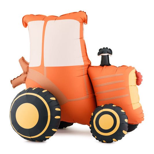 Foil balloon Tractor, free-standing, fillable with air, 72cm