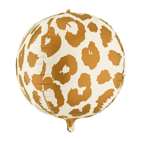 Folija balons Cheetah Spots Balloon, 75cm, Party Deco, FB409