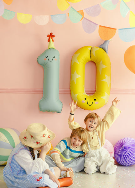 Liels balons cipars 0, dzeltens, pildāms ar hēliju vai gaisu, 86cm
Artikuls: FB411T-0