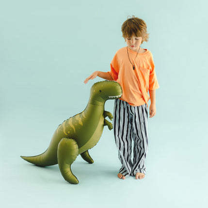 Folija balons Dinozaurs T-Rex, brīvi stāvošs - pildāms ar gaisu, 93 x 79 cm, FB464