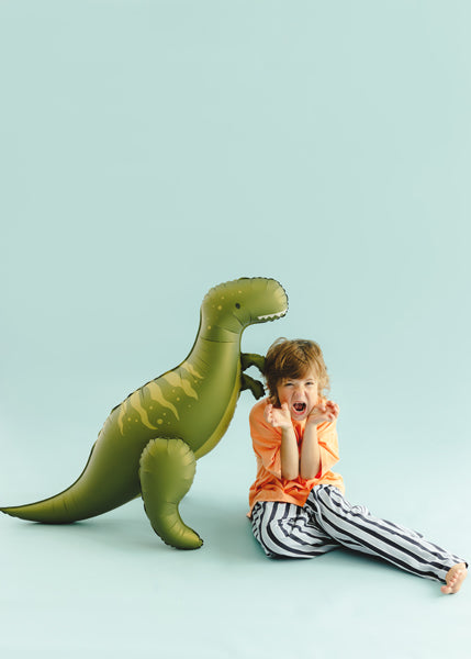 Folija balons Dinozaurs T-Rex, brīvi stāvošs - pildāms ar gaisu, 93 x 79 cm, FB464