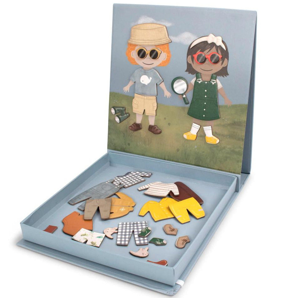 Magnētiskā spēle Dress Up, Magnetic Playboard, Filibabba, FI-03322