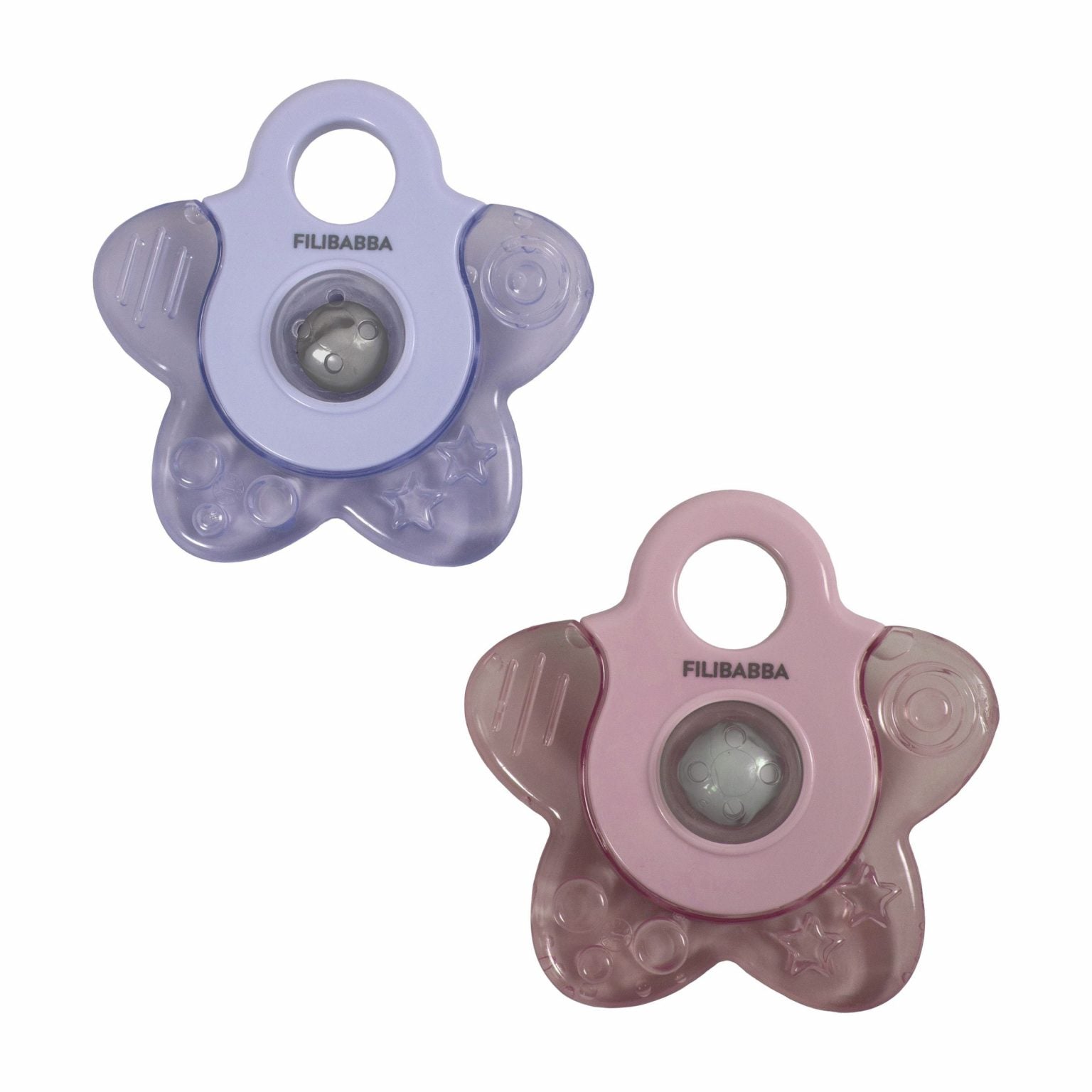 Atvēsinoša graužammanta Cooling Star Teether, Rose, Filibabba,  FI-PH048 