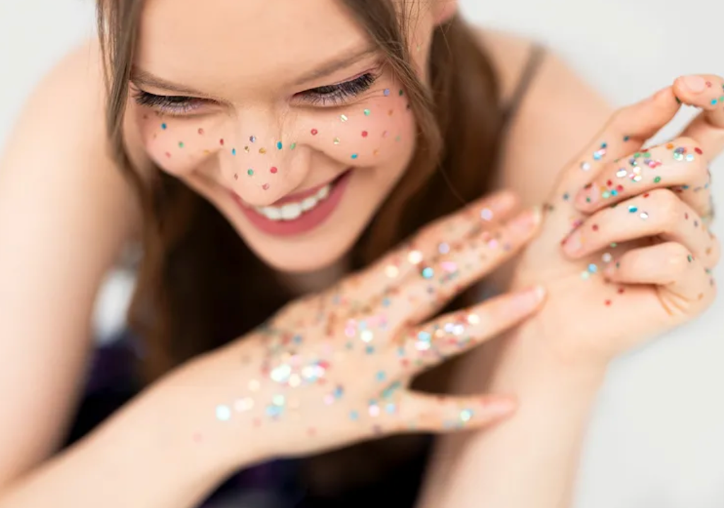 Sejas glitteri Face Glitter- Freckles, Party Deco, GLI1-000, mix