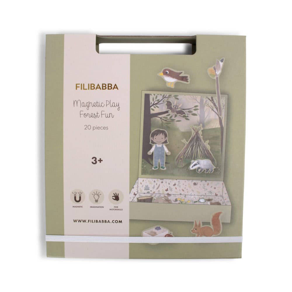 Magnētiskā spēle Mežs, Magnetic Game Forest Fun, Filibabba, FI-03323