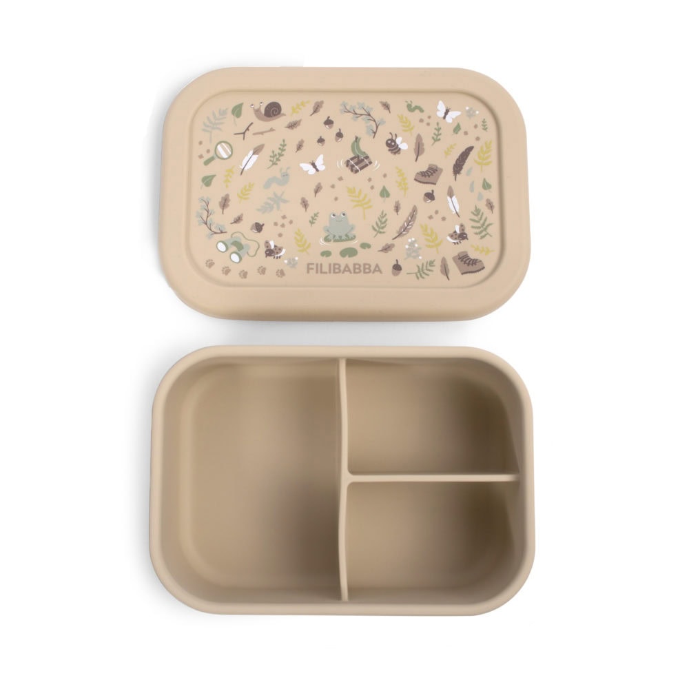 Bērnu pusdienu kārba Little Wonders, Silicone Lunchbox, Filibabba, FI-03345