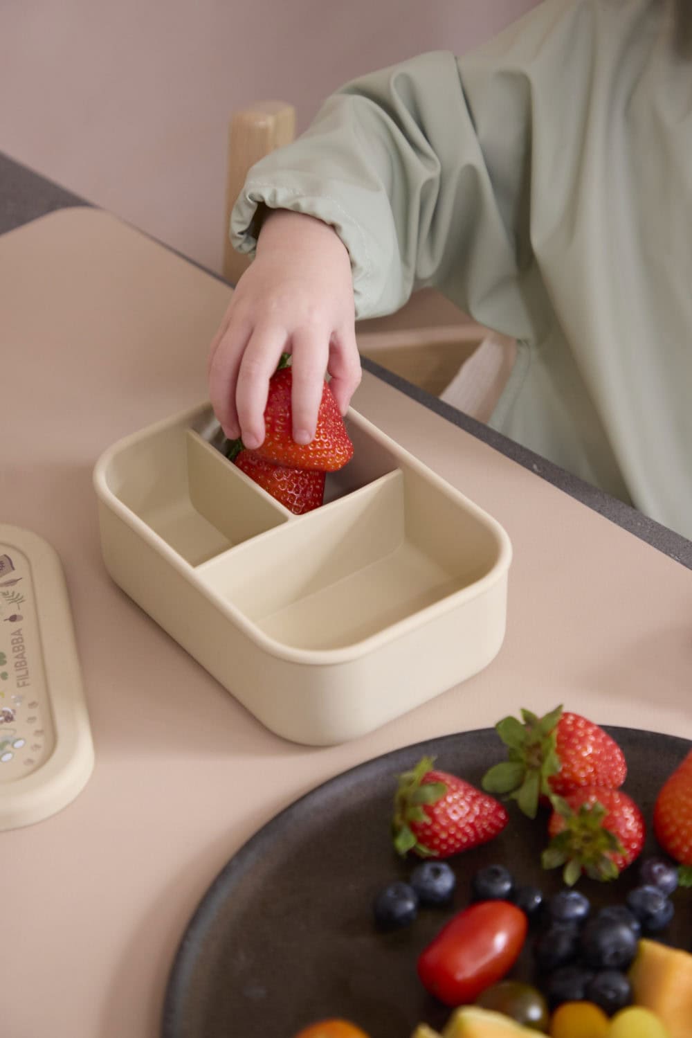 Bērnu pusdienu kārba Little Wonders, Silicone Lunchbox, Filibabba, FI-03345